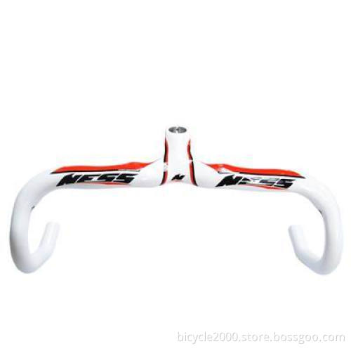 Ness Carbon Integrated Road Handlebar NI-XP28 White